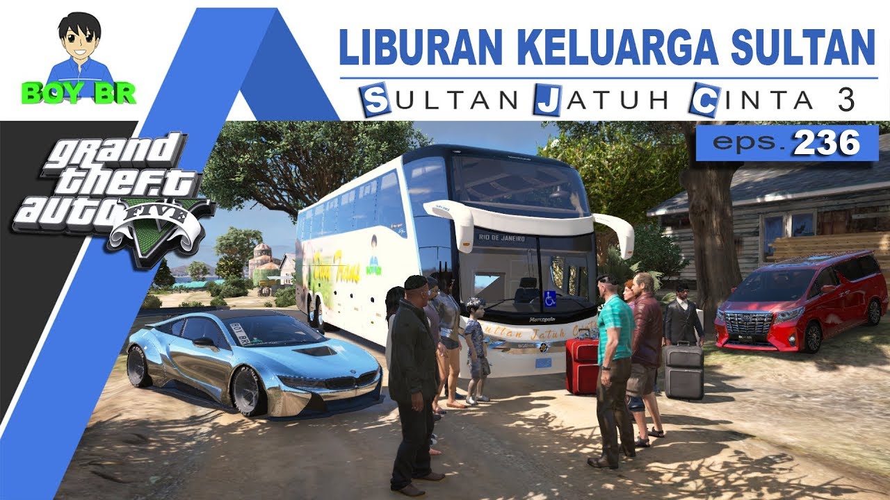 GTA 5 - REAL LIFE MOD - PULANG KAMPUNG eps.236