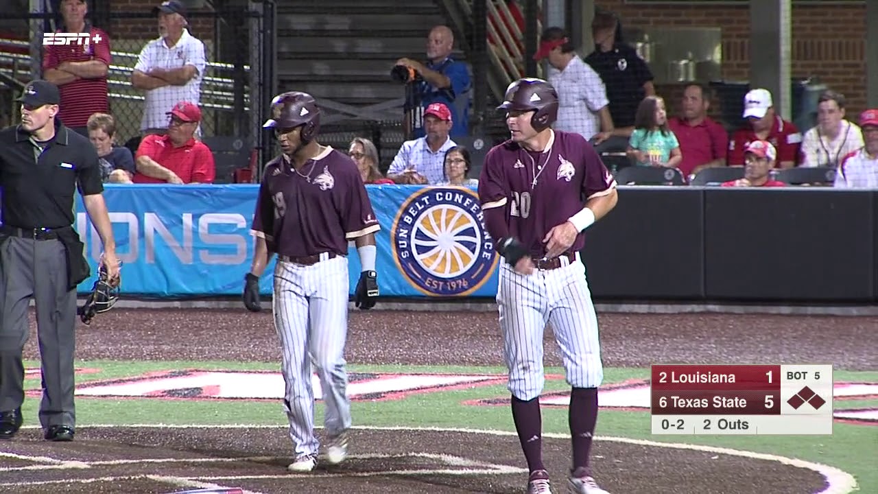 TXST Baseball Highlights vs. Louisiana