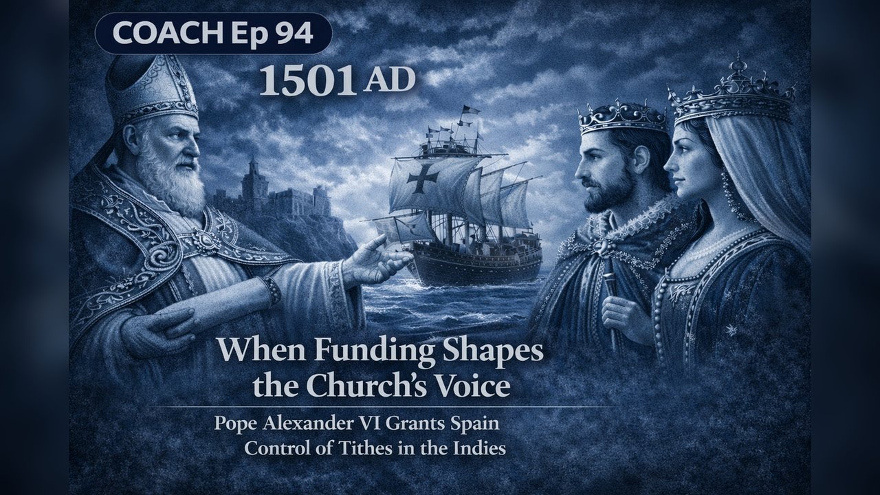 0094 - 1501 гг. н.э. - Папа Александр VI предоставляет Испании контроль над десятиной в Индии.