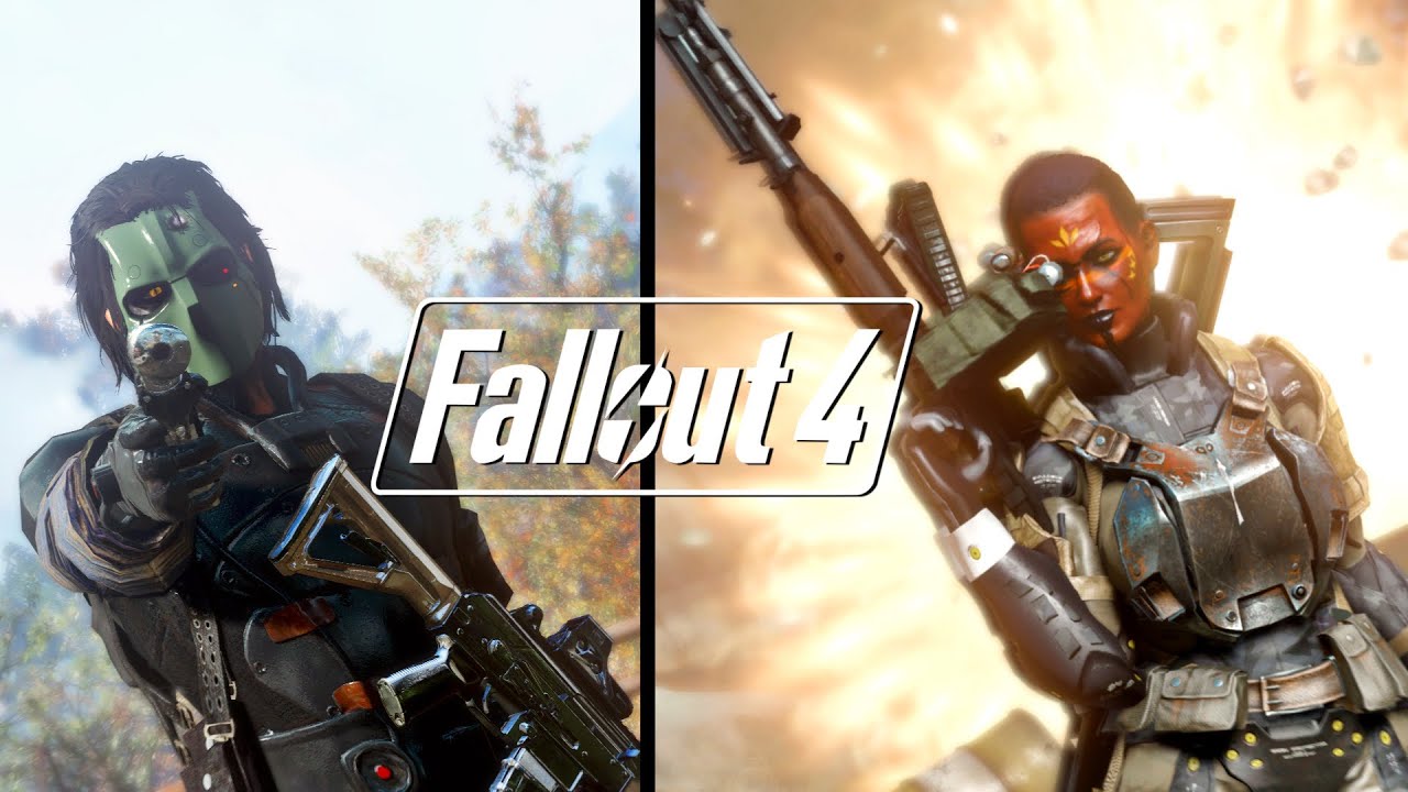 You Have Never Seen Fallout 4 Like This Before - Stealth Kills & Aggressive Combat [60FPS/4K]