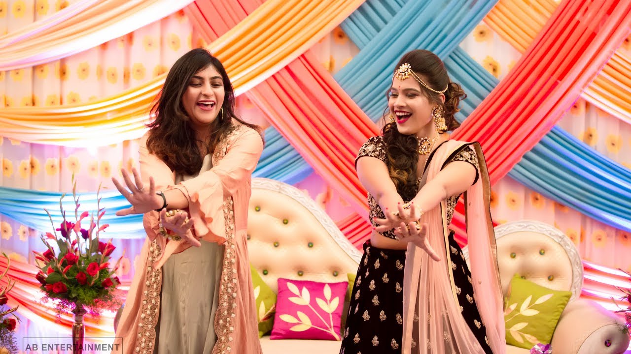 Brides's Sister Mehendi day  performance | Pallo latke | Harika & Shivani | ParIkaWedding