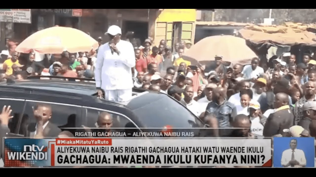 Gachagua: Mwaenda Ikulu kufanya nini?