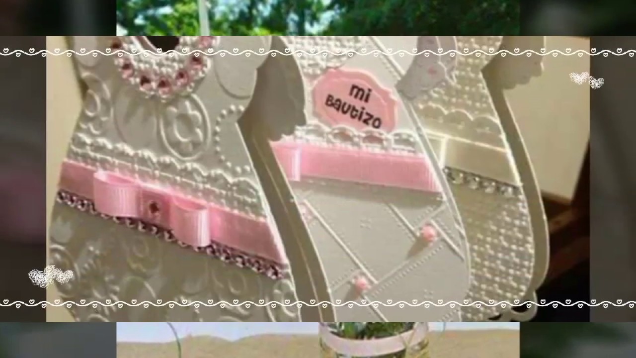 Hermosas ideas para bautizo de niña