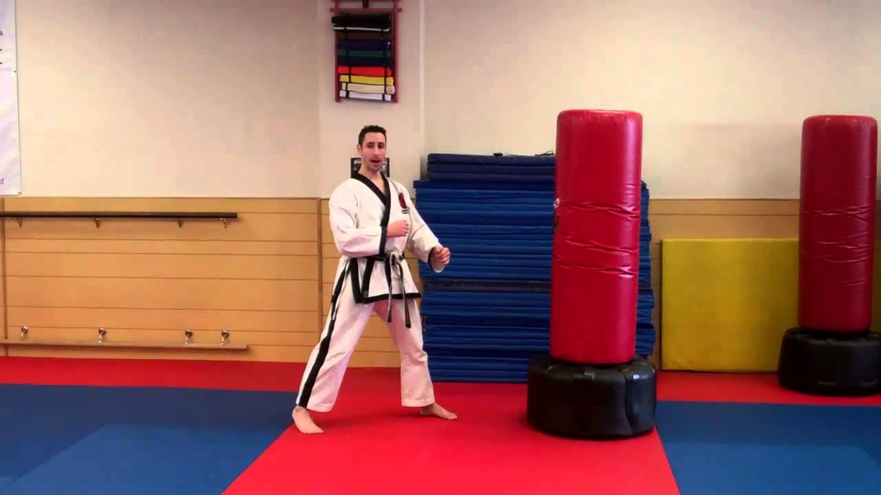 Warren Levi Karate- Jump Roundhouse Kick