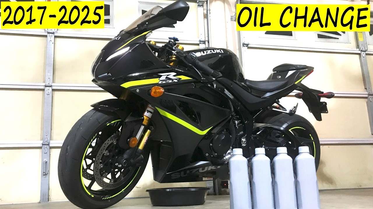 Замена масла на Suzuki GSXR 1000 2023 года: руководство по техническому обслуживанию, которое вам...