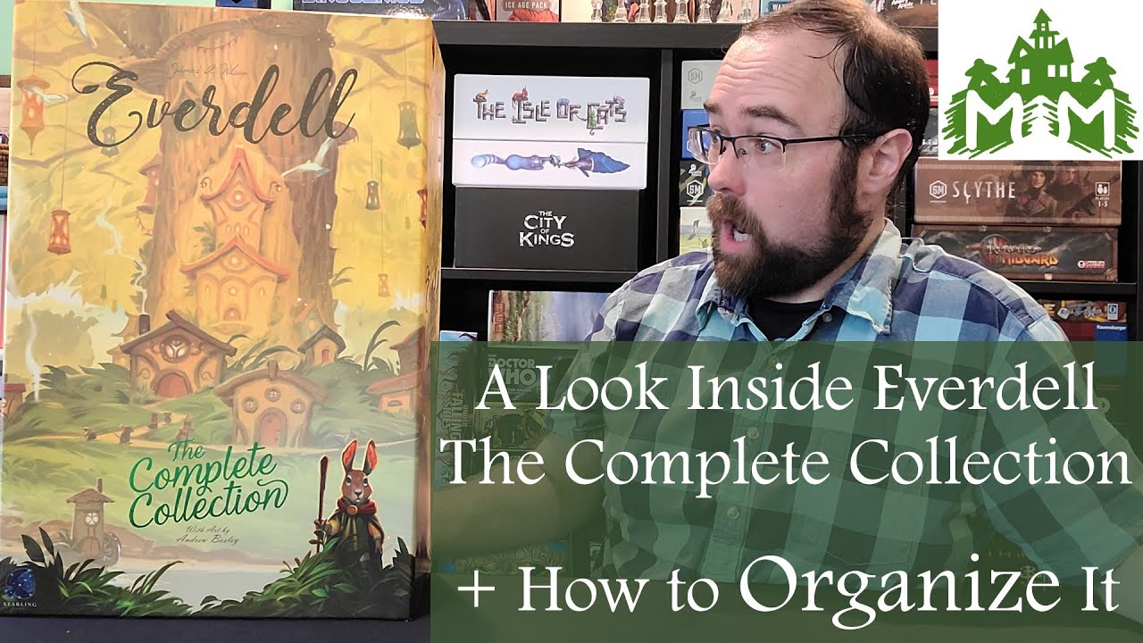 A Look Inside Everdell The Complete Collection with How to Organize It