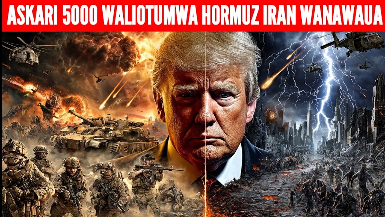 ASKARI WA IRAN WANAWANYOOSHA ASKARI WALIOTUMWA NA TRUMP IRAN 