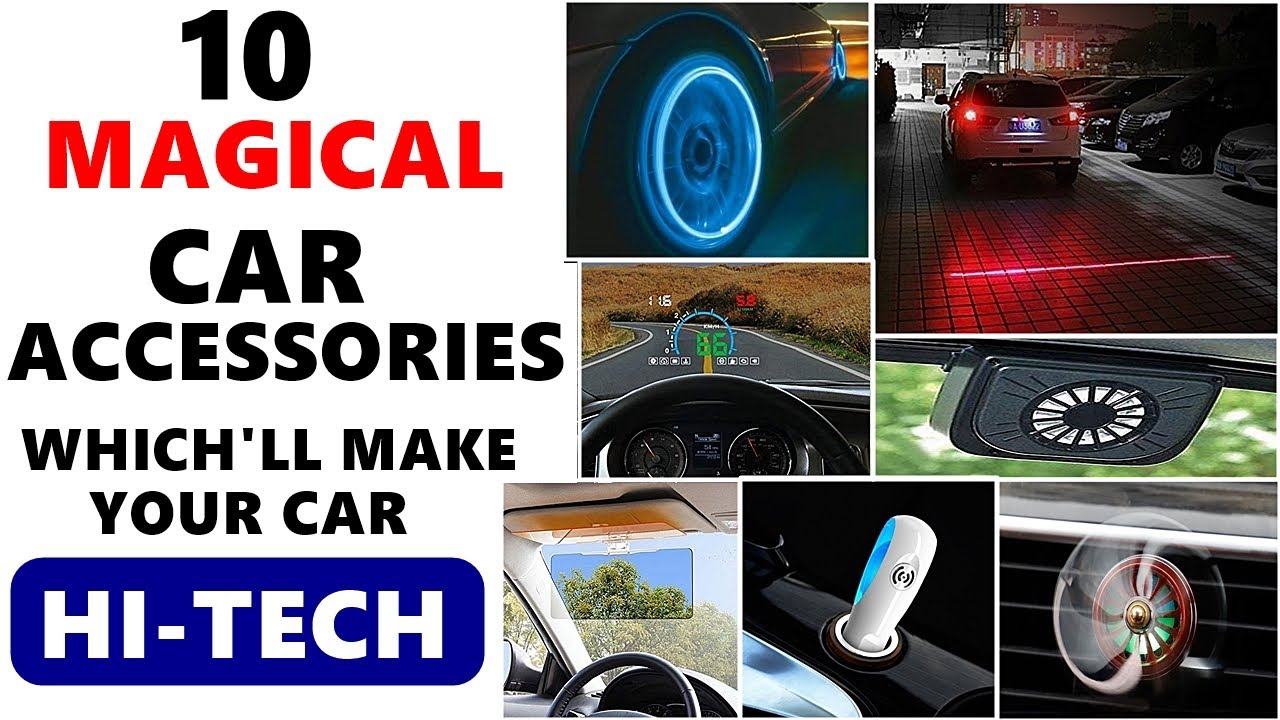 10 Magical car accessories which'll make your car HI-TECH ⭐ Latest modern car products | ASY