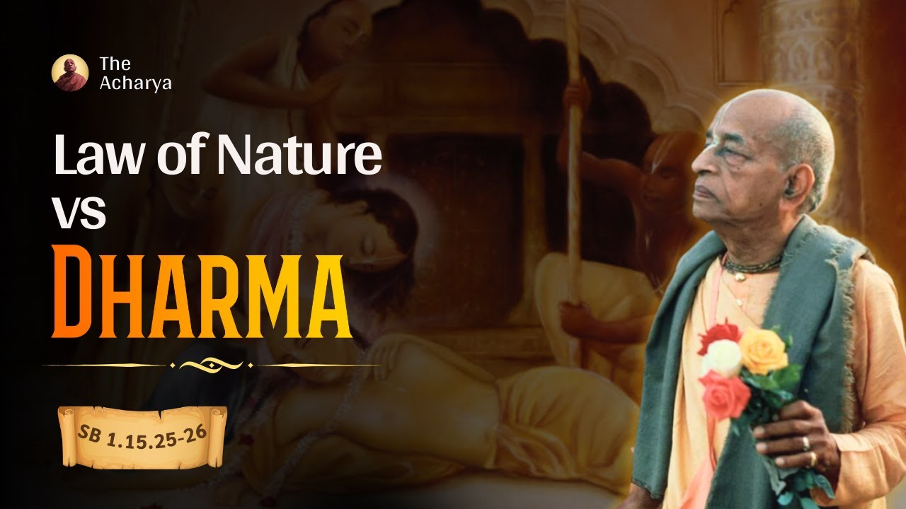 Laws Of Nature V/S Dharma | SB 1.15.25-26 | Los Angeles | Srila Prabhupada