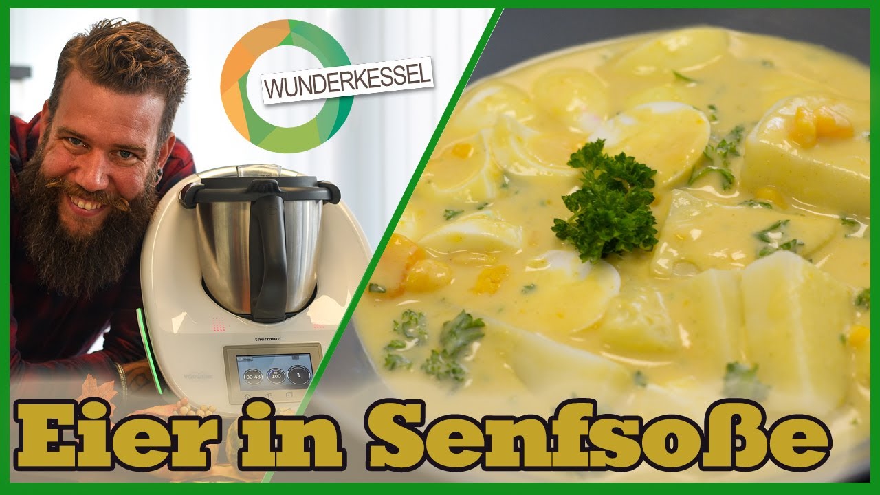 Eier in Senfsoße - Thermomixrezepte aus dem Wunderkessel