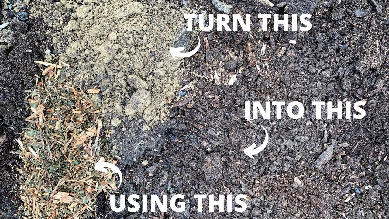 Turn Clay Into Perfect Garden Soil with Woodchips - Tips for New Gardeners