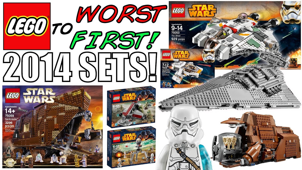 LEGO Worst to First | ALL LEGO Star Wars 2014 Sets!