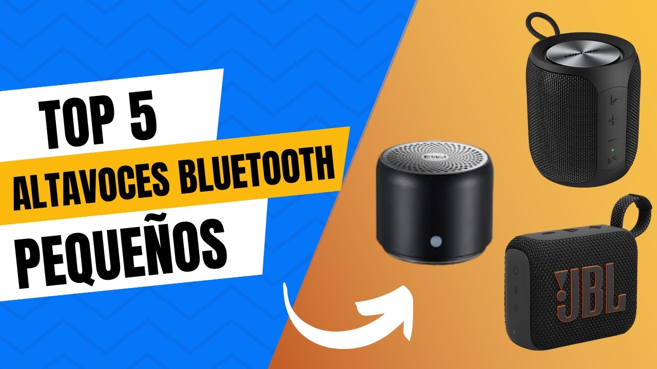 🎵 Los 5 ALTAVOCES BLUETOOTH MÁS COMPACTOS y POTENTES 🔊 de 2025 🔋
