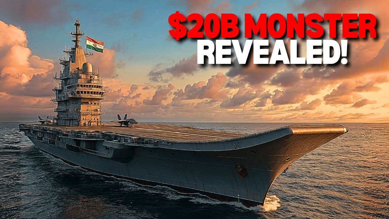 Unveiling India's $20 Billion INS Vishal: The Ultimate Aircraft Carrier Powerhouse