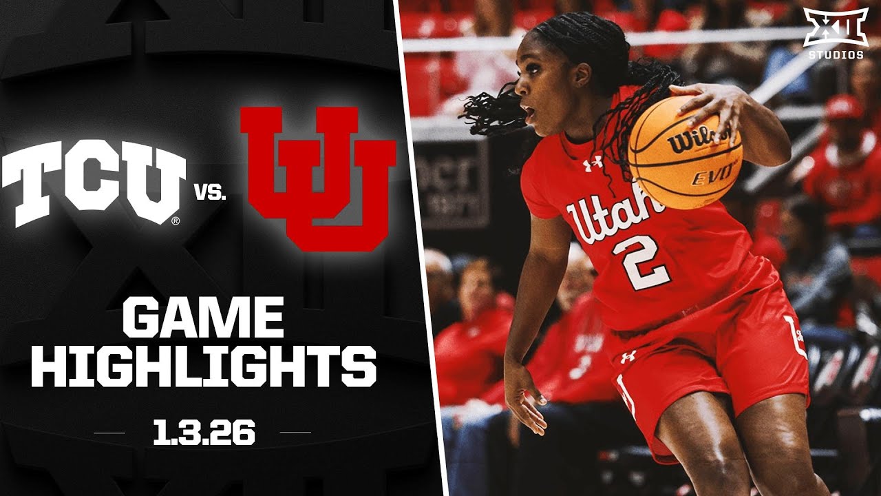 #8 TCU vs. Utah Game Highlights | 2025-26 Big 12 Women's Basketball
