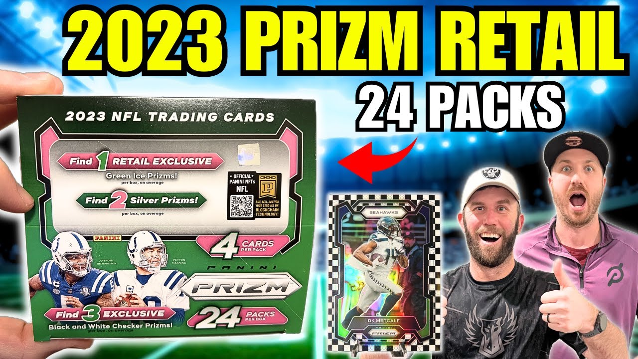 THE BEST PRIZM FOOTBALL CARDS?🔥 2023 PRIZM FOOTBALL RETAIL BOX [24 PACKS]🏈