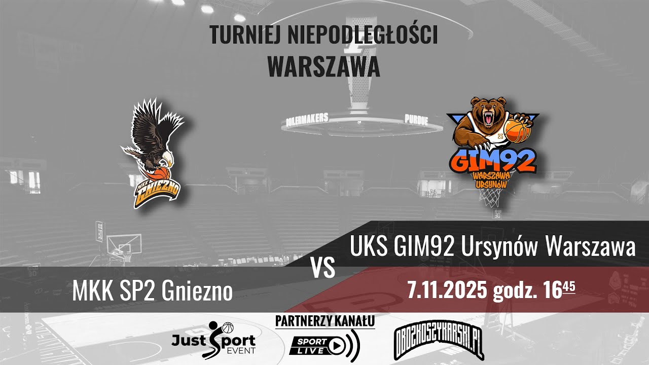 MKK SP2 Gniezno - UKS GIM92 Ursynów Warszawa
