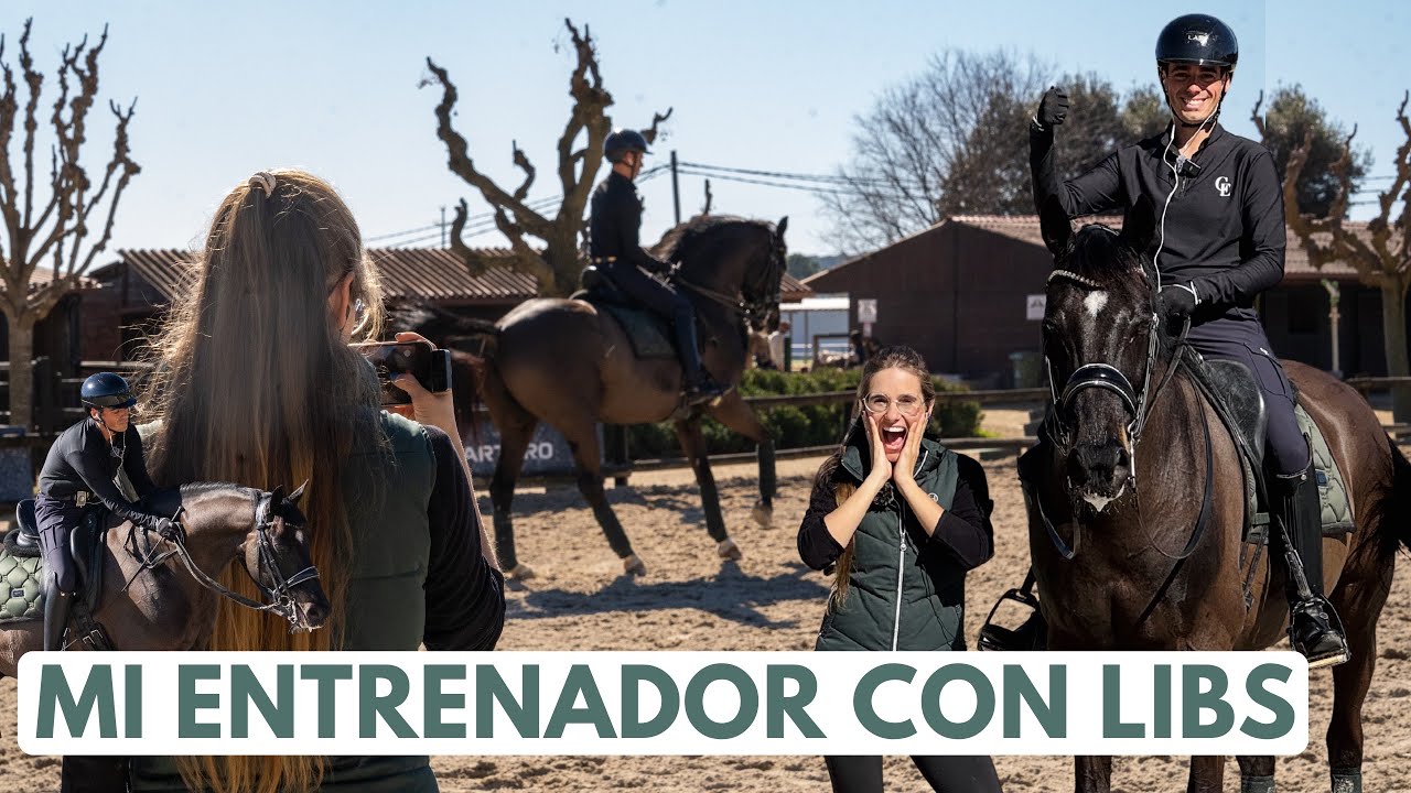 Mi nuevo entrenador monta a Libs por primera vez 😱 Me caigo saltando 🆘💥 y descubrimos los ríos 🐴🌊