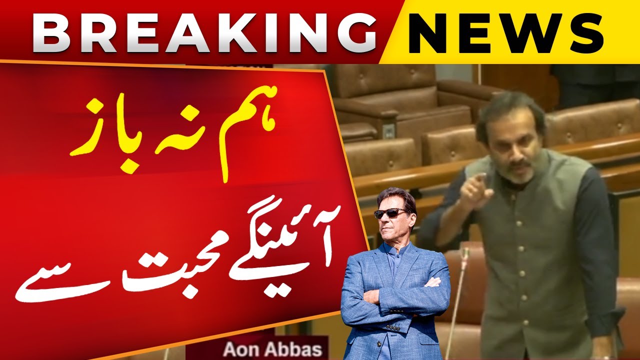 PTI Senator Aon Abbas Buppi Started Crying During His Emotional Speech in Senate | Imran Khan | PTI
