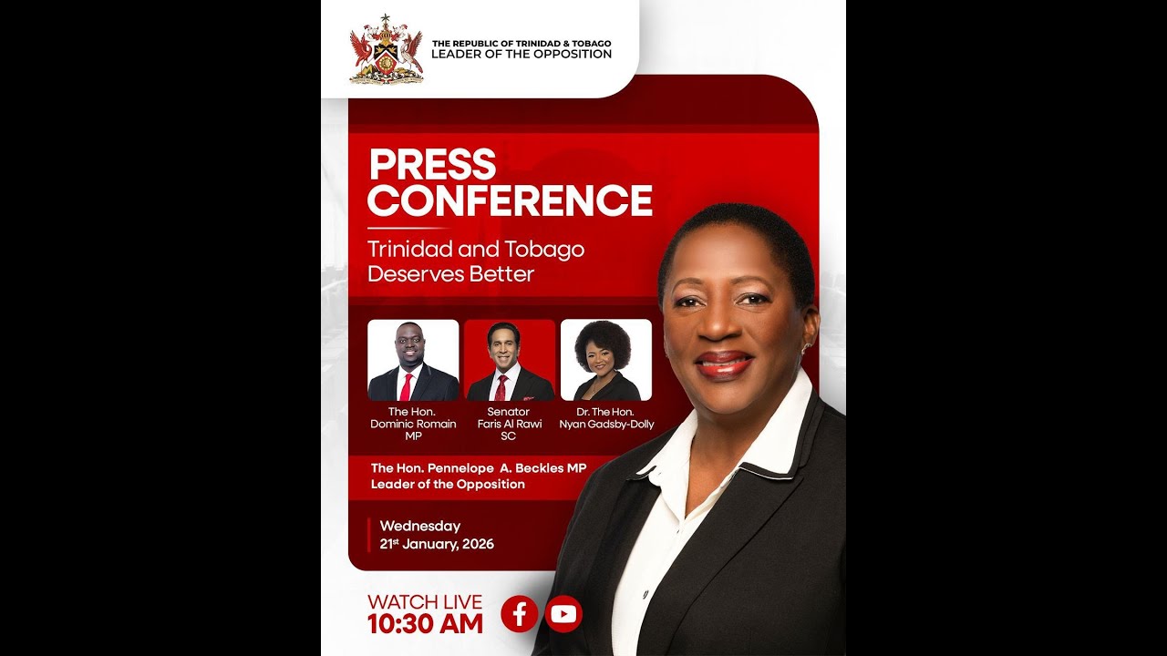 Leader of the  Opposition  Press Conference  21st January 2026