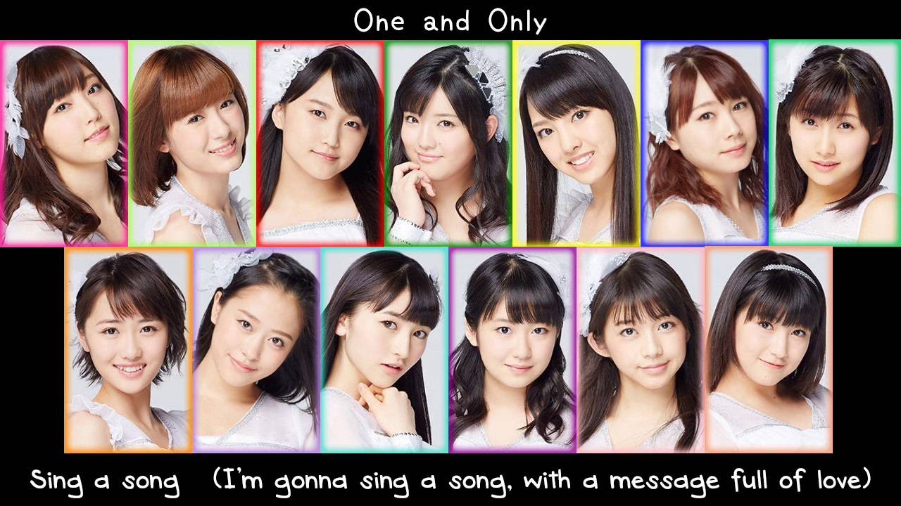 60th [One and Only] Morning Musume '15 (CC/Lyrics on screen)