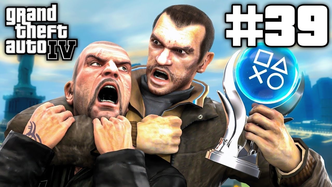 VYKRÁDÁME BANKU! - Získávám PLATINUM Trofej ve Všech GTA - GTA 4 | Part 39