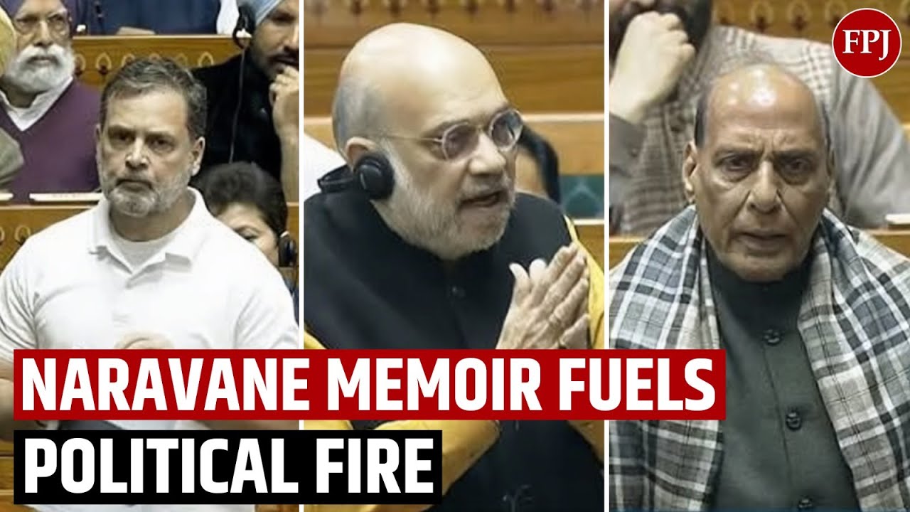 Lok Sabha Erupts in Chaos Over Rahul Gandhi's Reference to Naravane's Book