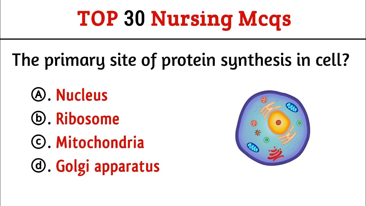 Top 30 Nursing Mcq | Nursing Previous Questions and Answers | nurse exam
