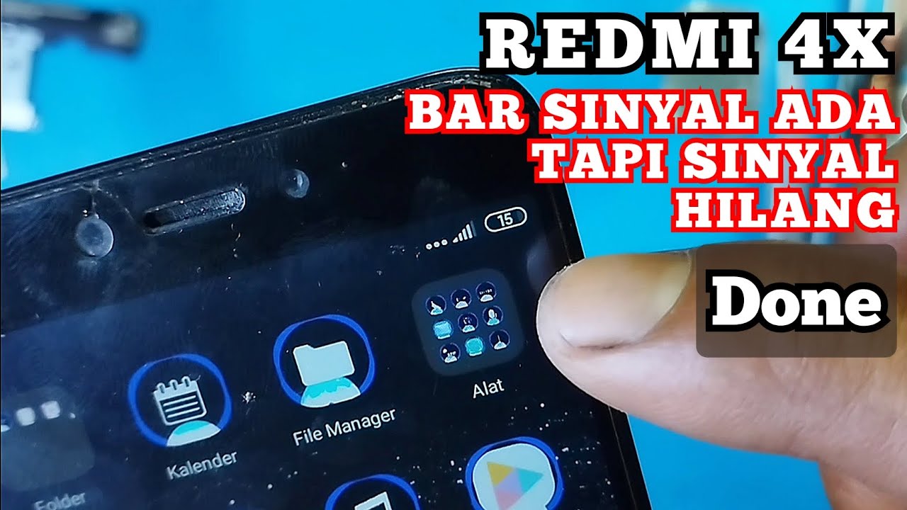 REDMI 4X SIGNAL LOST APPEARS BACK SOLVED