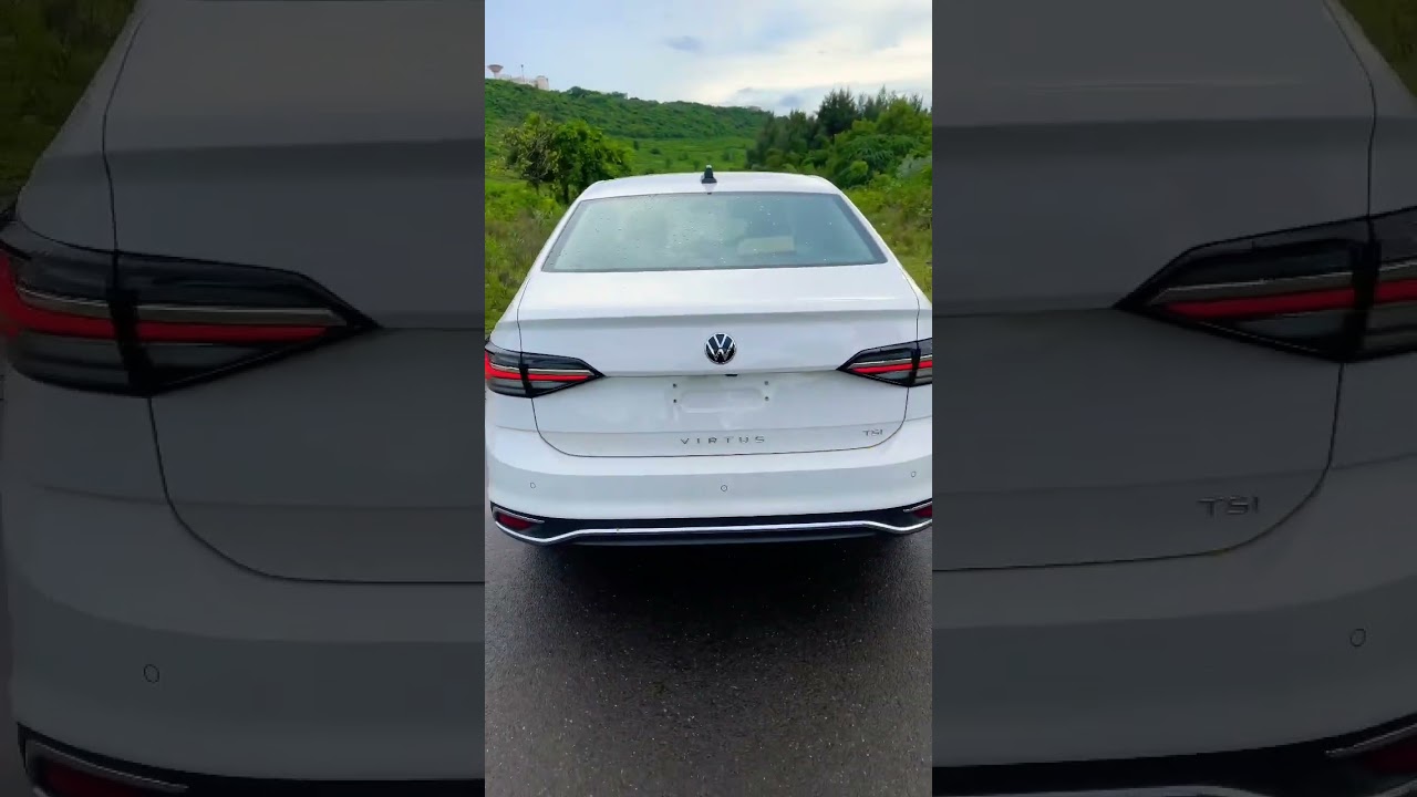 Virtus white topline #shorts #volkswagen #virtus
