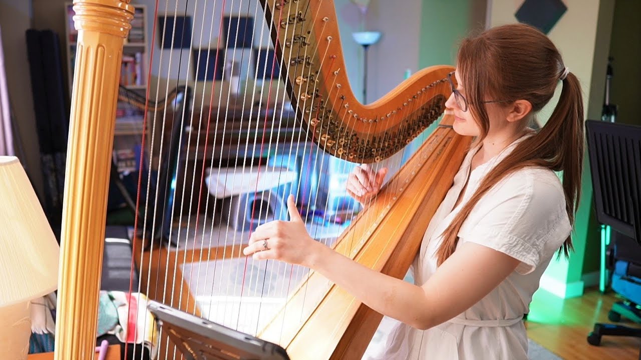 🔴Harp Music to Welcome Spring To | New video tomorrow!