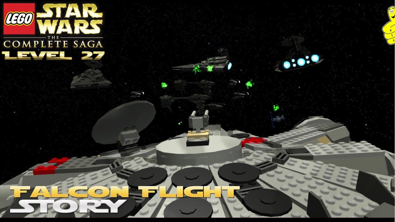 Lego Star Wars TCS: Ep 5 Chap 3 / Falcon Flight STORY - HTG