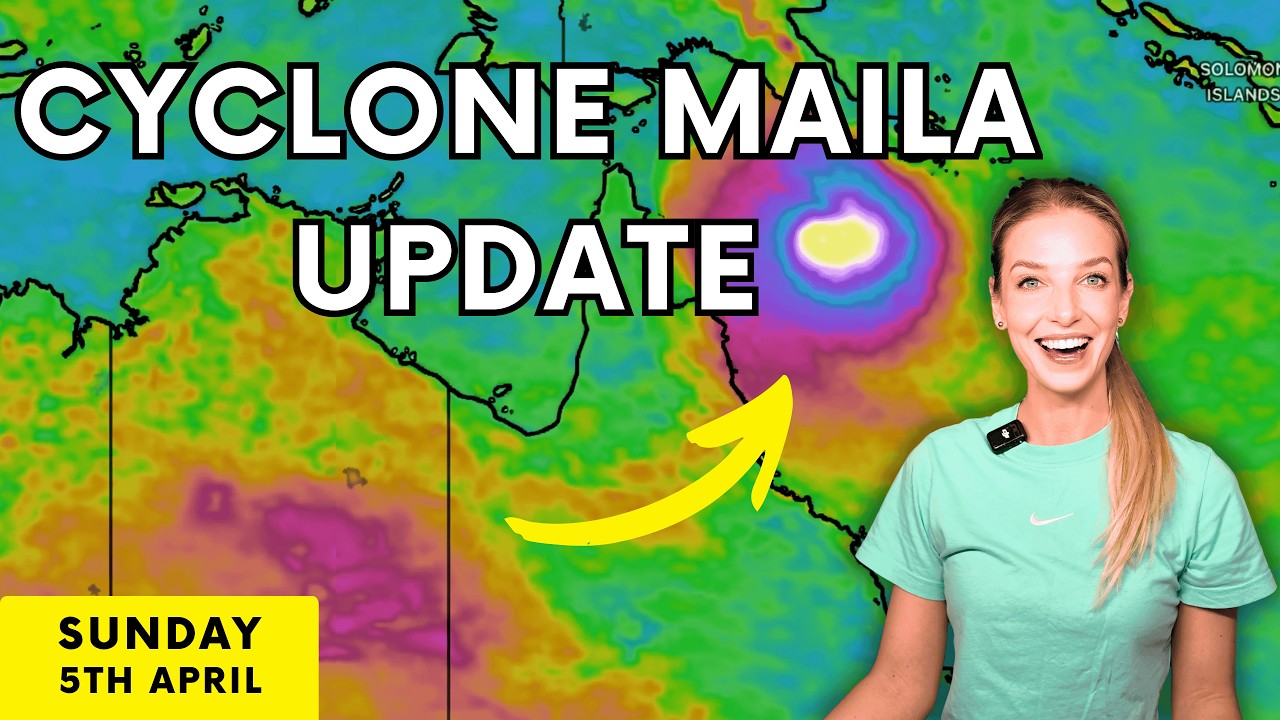 Tropical Cyclone Maila Update | Easter Sunday Forecast