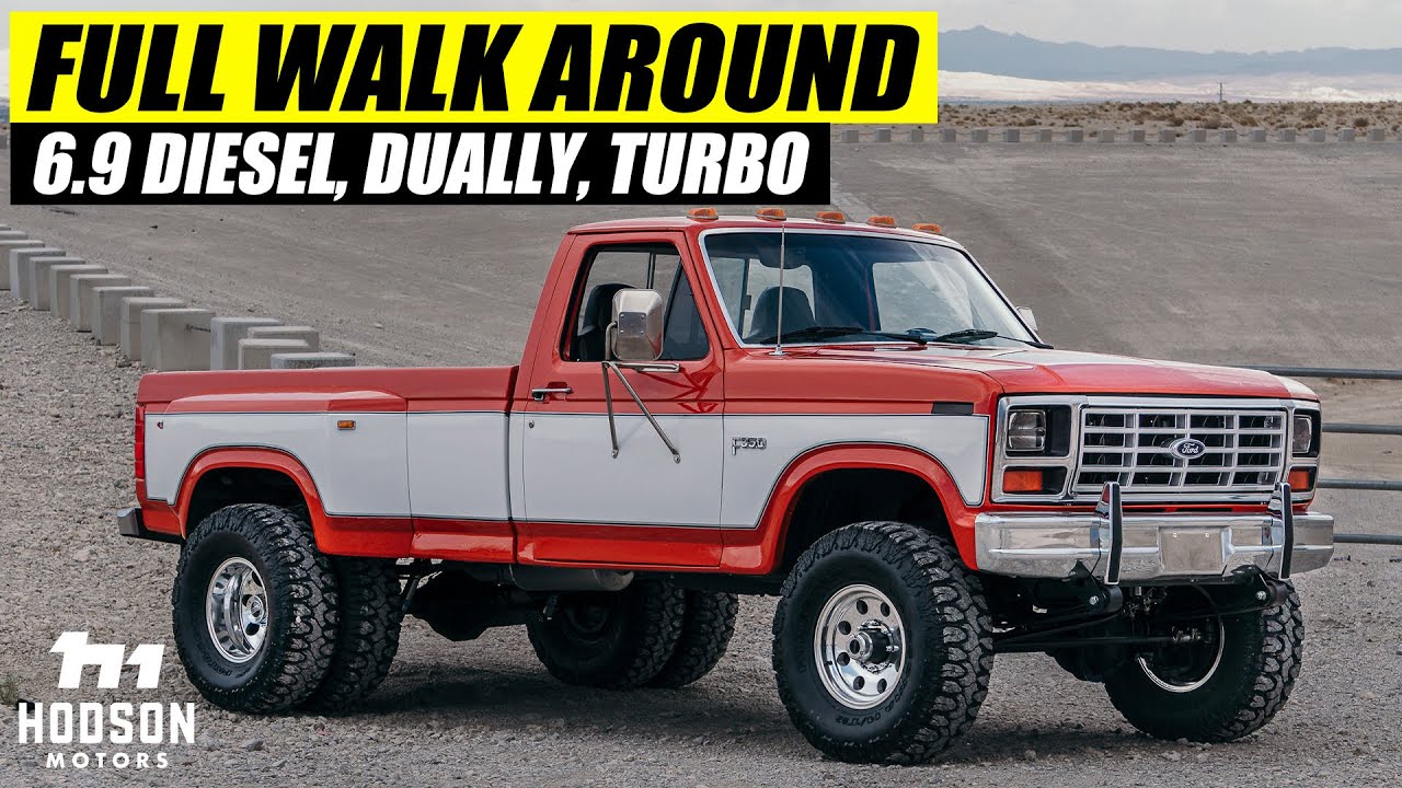 1983 Ford F350 Full Walkaround | Dually, 4wd, Turbo, Lifted, 5 speed