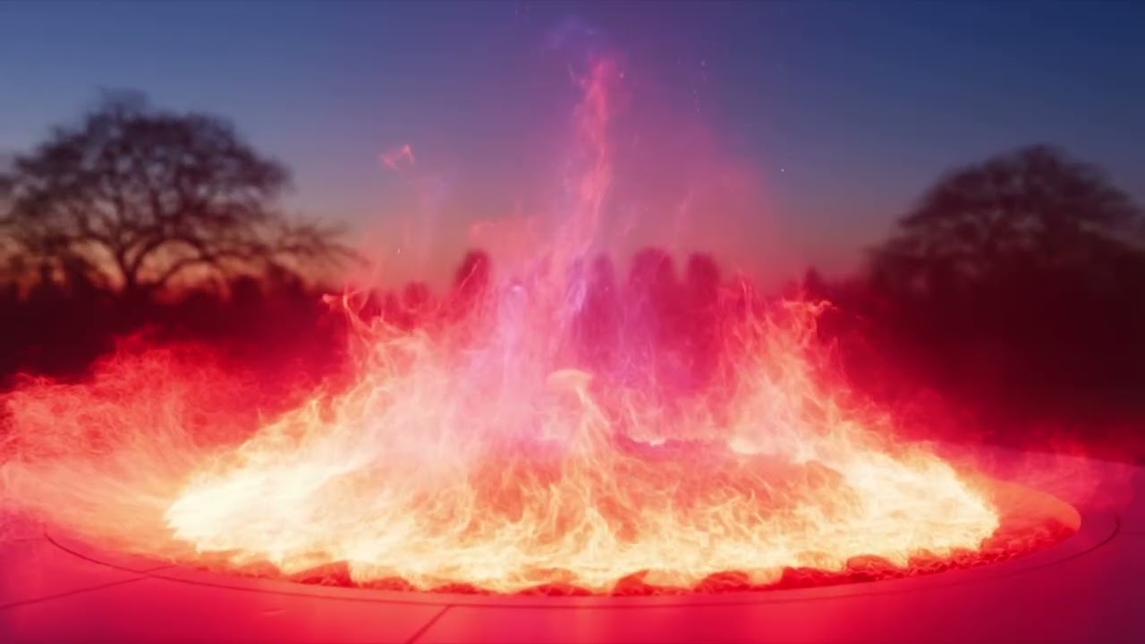 Cold Fire — Ambient Guitar & Pads in 6:8 Looping Atmosphere