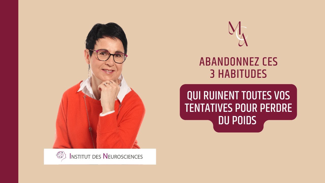 3 habitudes qui vous empêchent de perdre du poids