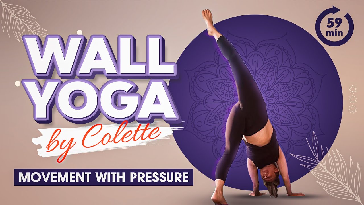 Full Body Wall Pilates Workout For Beginners | Wall Yoga | Wall Yoga Workout | 50 MIN