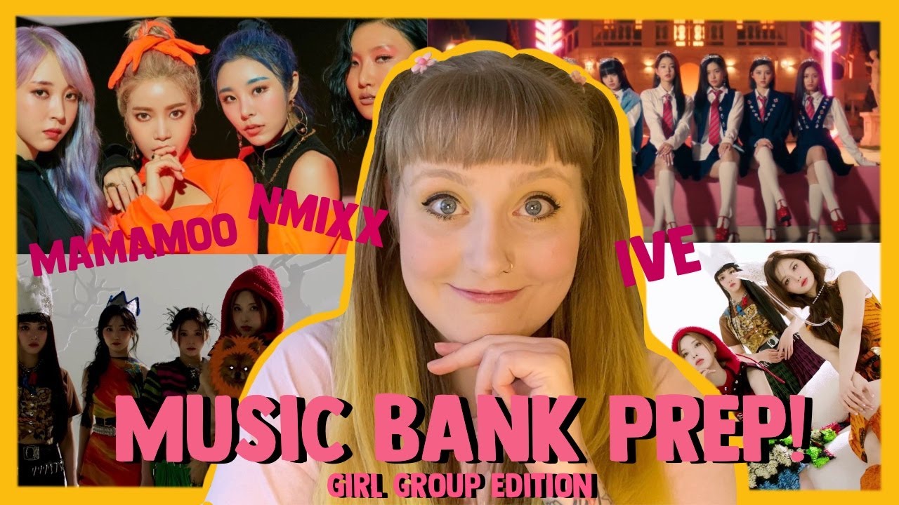 ♡music bank prep!♡first time reaction to MAMAMOO, IVE & NMIXX (3-in-1 mv reaction)