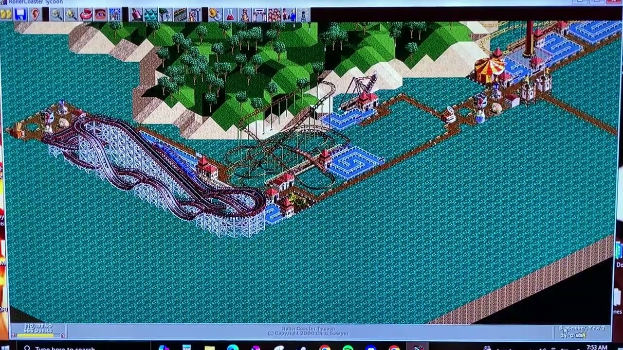 The Legend's Feelin Loopy! Roller Coaster Tycoon Loopy Landscapes, Episode 153