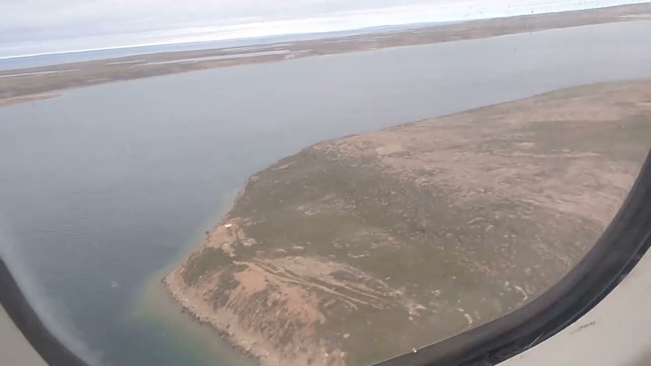 Summit Air ATR72 landing at YCB, Cambridge Bay, Nunavut, Canada, 2023-07-21
