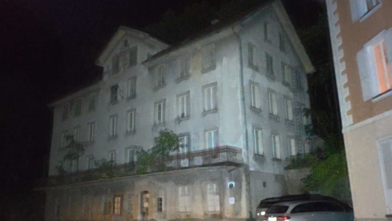 Exploring an over 100 year old abandoned very decayed hotel in Switzerland