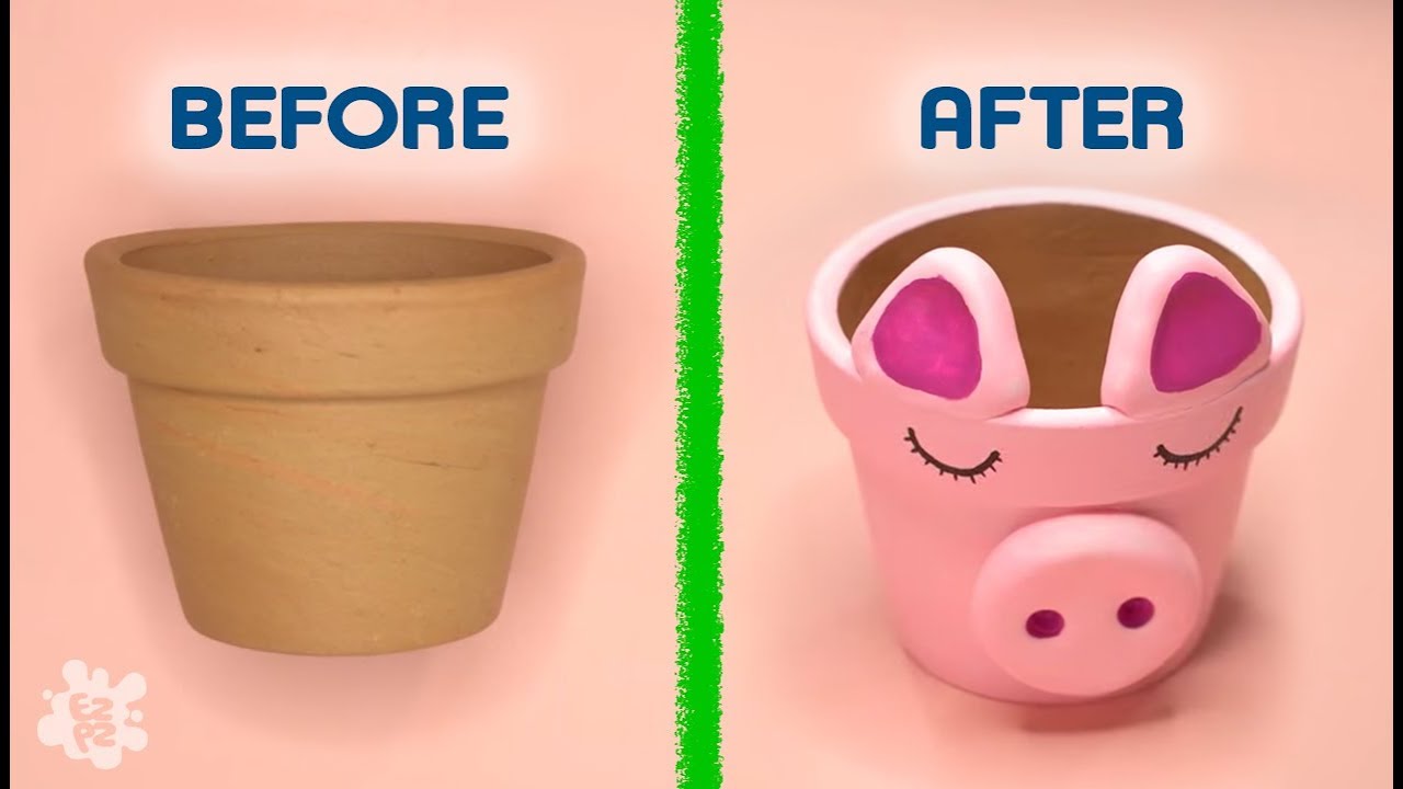 PLANT HACKS: HOW TO MAKE ANIMAL PLANT POTS - EZPZ ideas