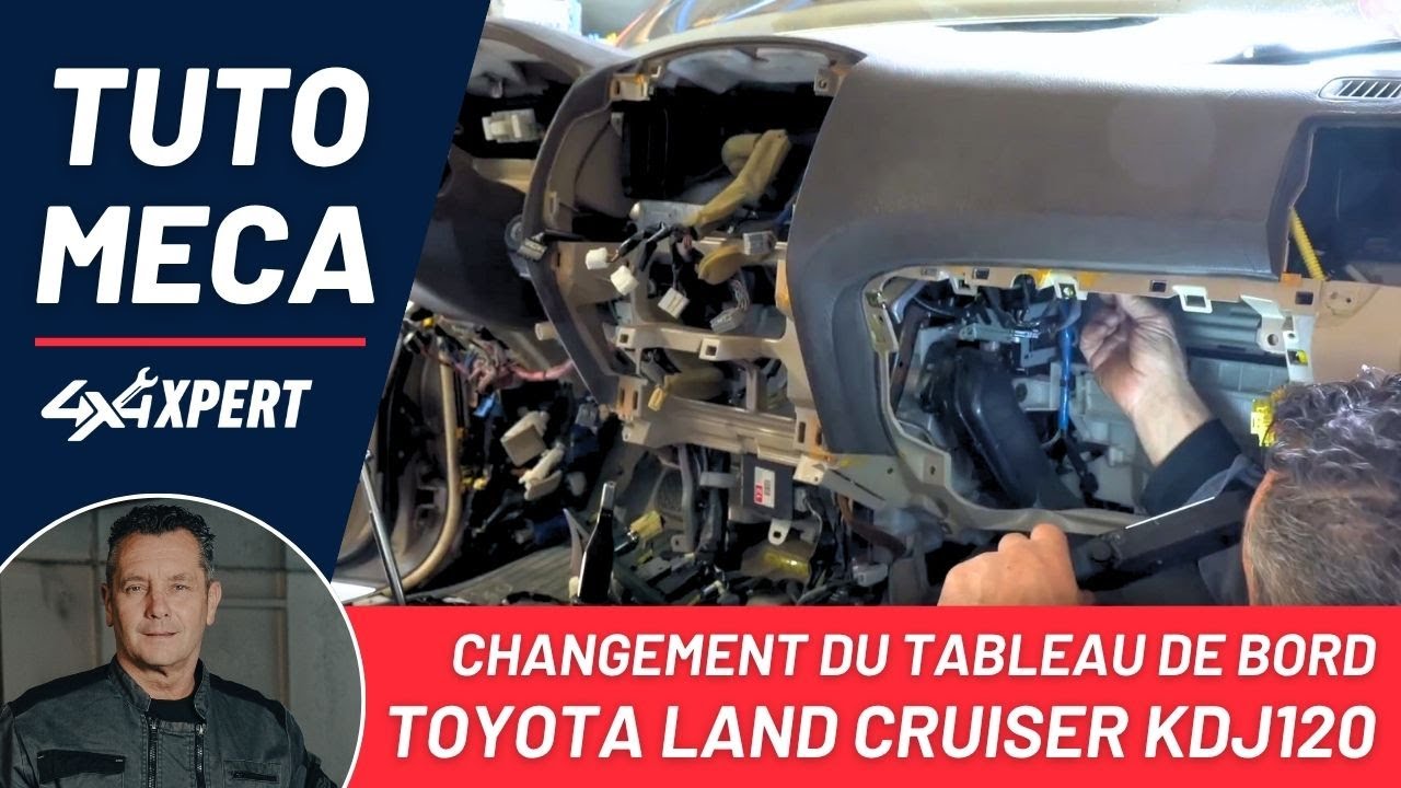 🛠️ Comment démonter et remonter le tableau de bord sur un Toyota Land Cruiser KDJ120 ? 🛠️