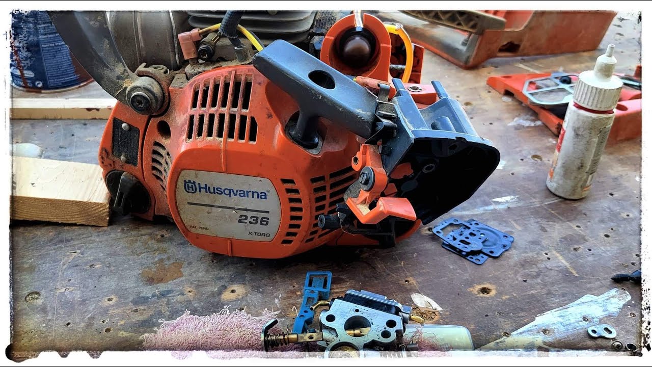 Αλυσοπρίονο Husqvarna 236 δεν παίρνει μπρος