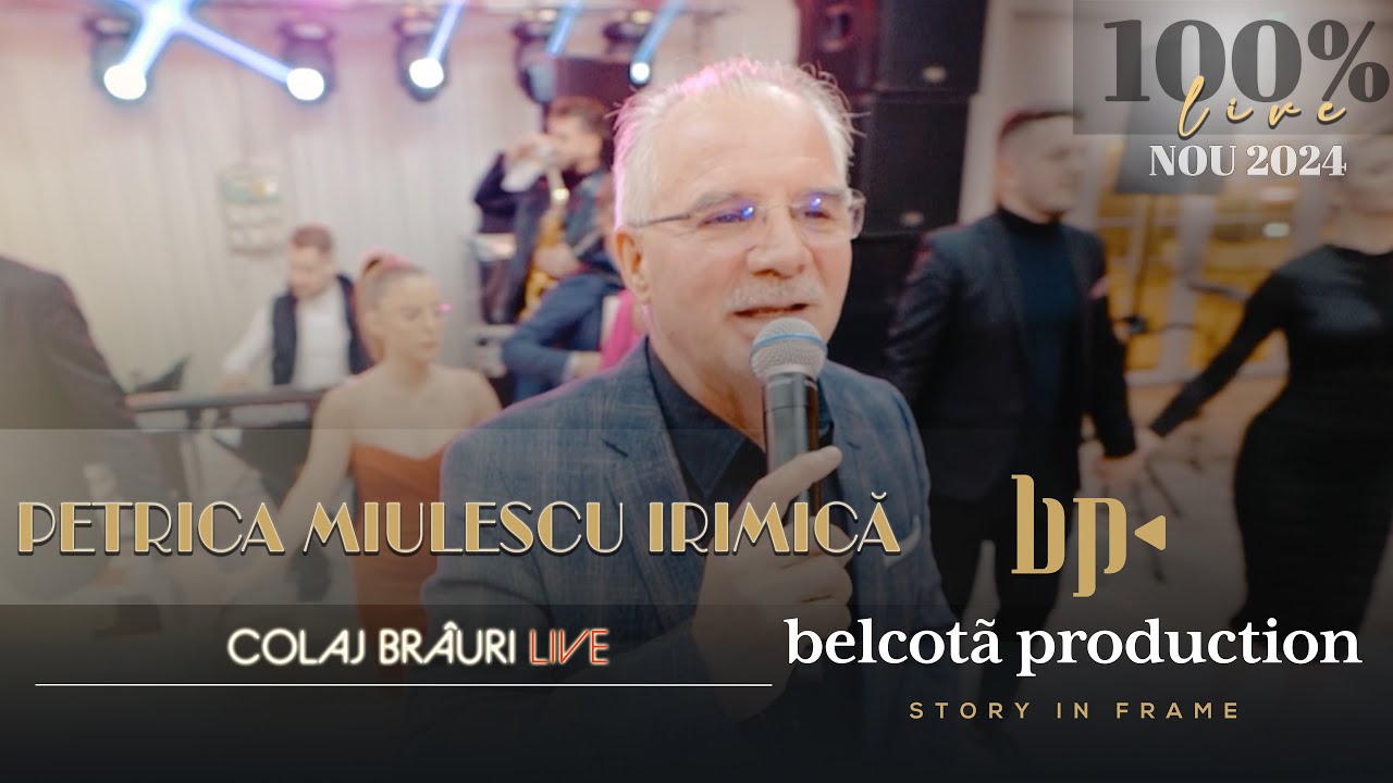 Petrica Miulescu Irimica & Formatia Banat Express - Colaj Brauri LIVE 🎵 NOU 2024