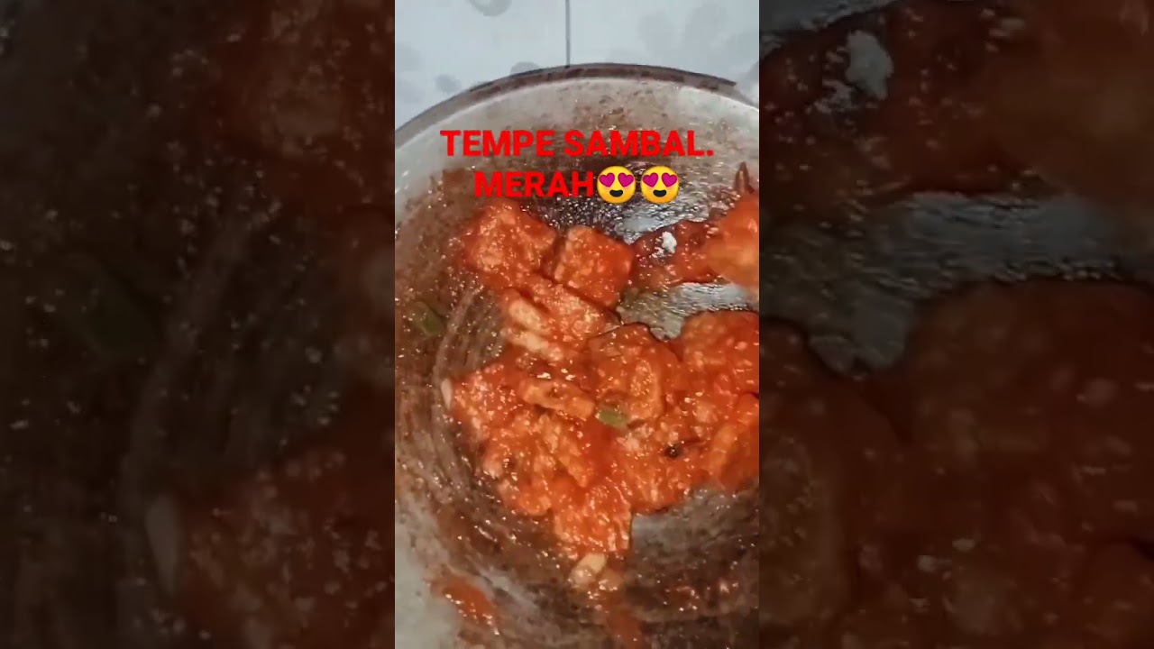 #Tempesambalmerah#menutempe#menusimple#masakanmudah#menukeluarga#menubekalsekolah