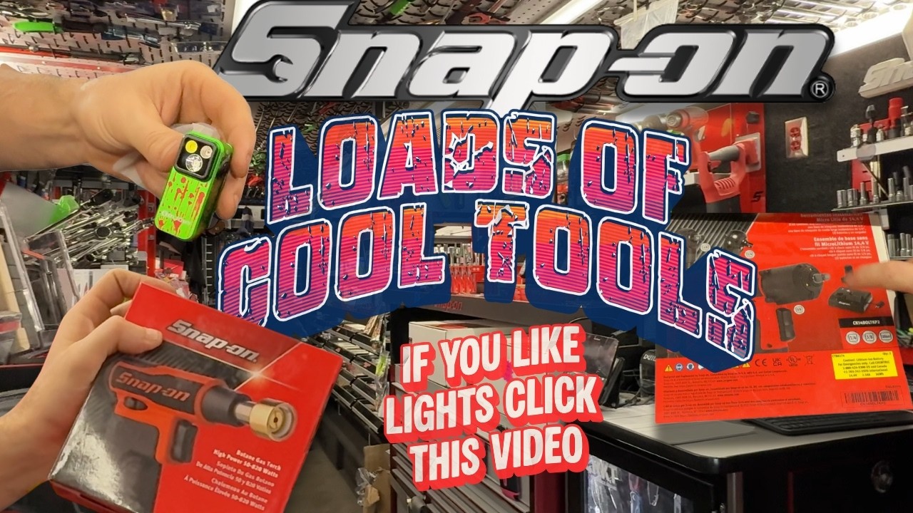 Snap On Thursday, If you love lights, this is the truck for you today!