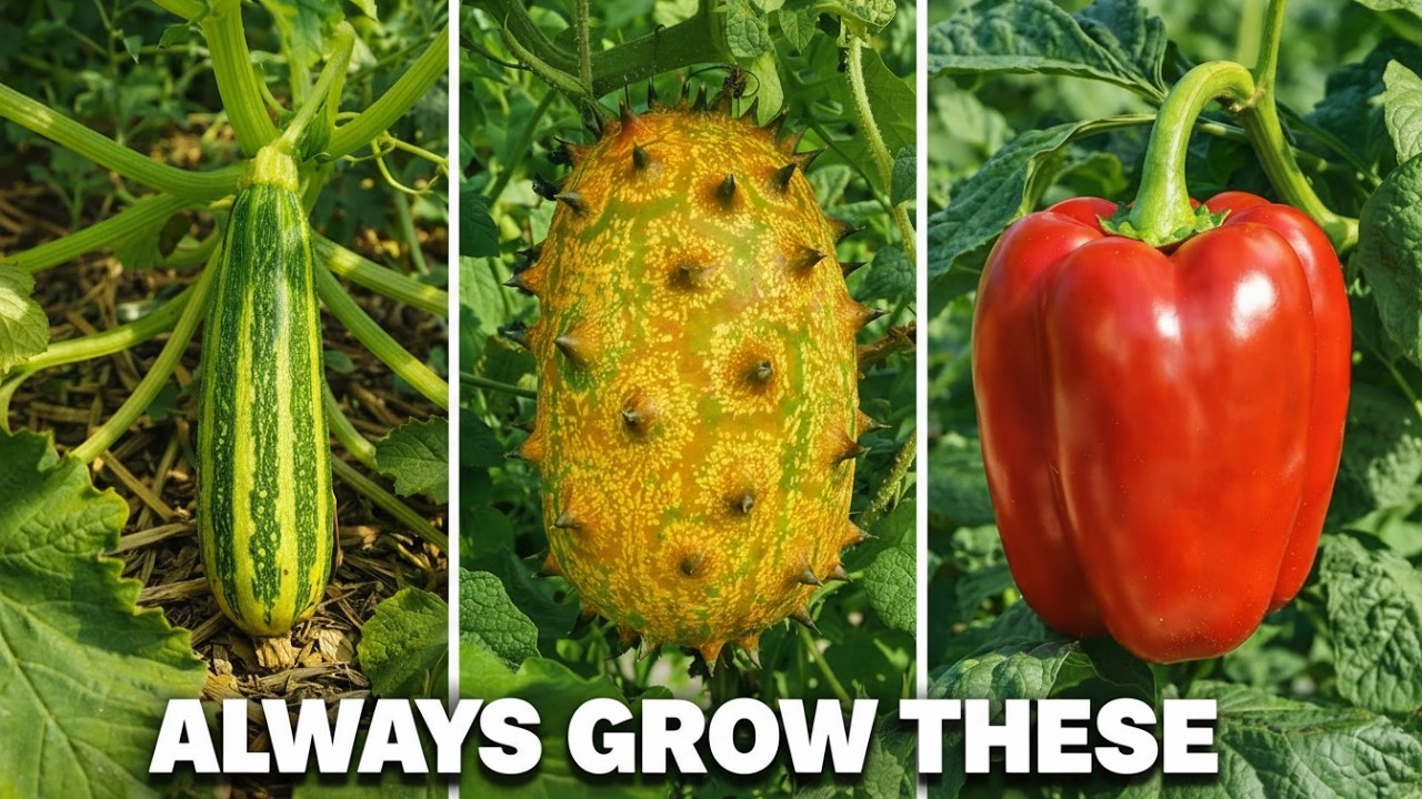 12 Plants You Should ALWAYS Grow