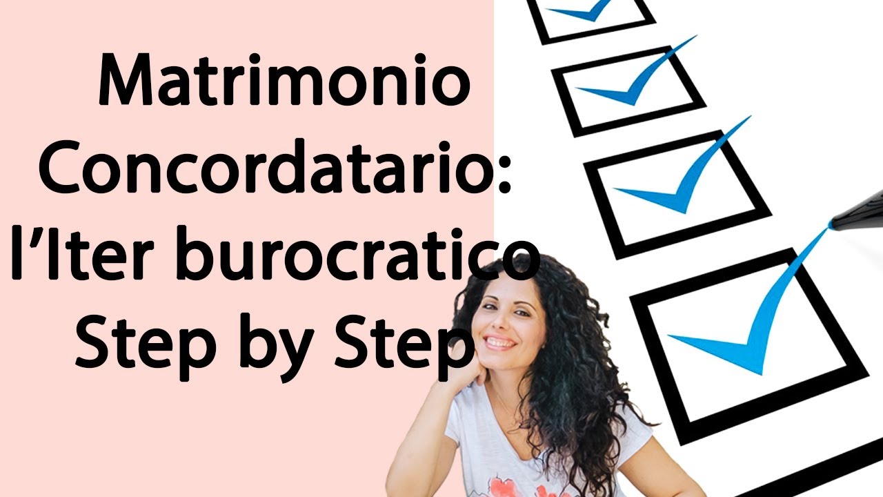 [MATRIMONIO CONCORDATARIO] - L'iter burocratico step by step