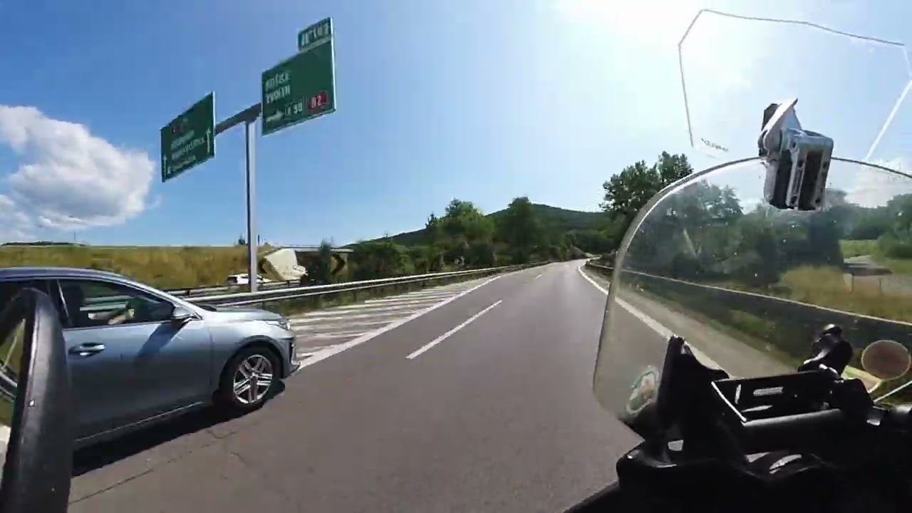 Motovlog 2025-06-21: Lučenec - Šahy - Nové Zámky